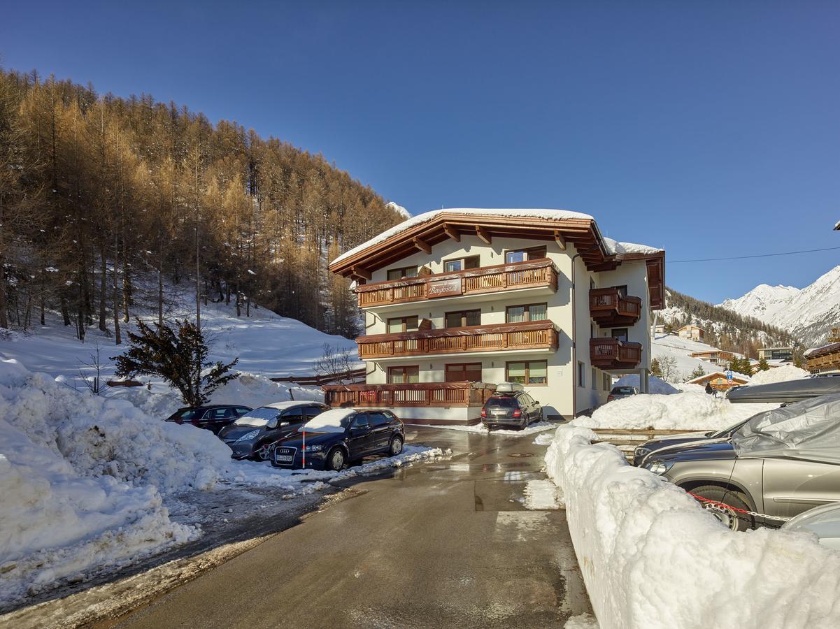 Appartement Gaestehaus Bergkristall Sölden Exteriör bild